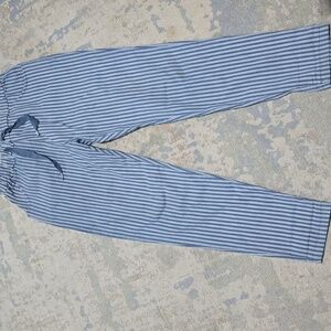 Made in Italy pull on stripe pant